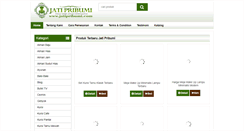 Desktop Screenshot of jatipribumi.com